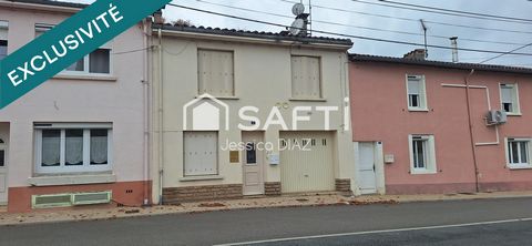 À saisir : maison avec jardin à rénover