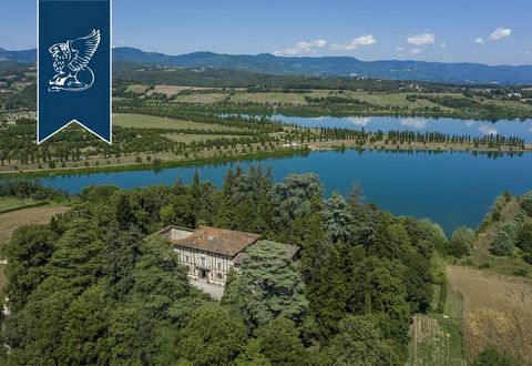 This stunning historical villa for sale by Lake Bilancino, framed by the luxuriant Tuscan countryside of the province of Florence. The enchanting 8-hectare park surrounding this villa was designed by a famous French architect in the 19th century. The...