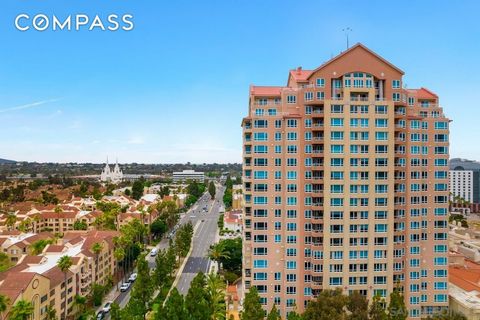 Welcome to 3890 Nobel Dr Unit 308, a stunning 2 bedroom, 2 bathroom condo in Pacific Regents. This 1,226 square foot unit is located on the 3rd floor and boasts a patio for enjoying the views. With brand new paint and carpet throughout, this home fee...