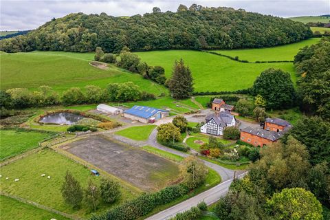Fine and Country Mid Wales are delighted to present Cilthriew Farm to the market. Set in approximately 10.7 acres in the heart of Mid Wales countryside this multidimensional smallholding offers something for everyone. The main residence is a beautifu...