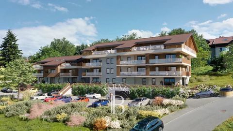On the heights of the town of Marin; between Thonon-les-Bains and Évian-les-Bains, we offer 3 new apartments for sale off-plan. The architect designed his project in two buildings of 11 apartments. In order to integrate into the environment, the apar...