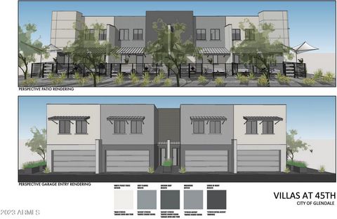 Welcome to the Future Community of Villas at 45th featuring 60 Townhome style Multi-Family Residential units. This development will have lush landscaping, a tree lined frontage with amenities such as a recreation center, tot lot, and pickleball court...