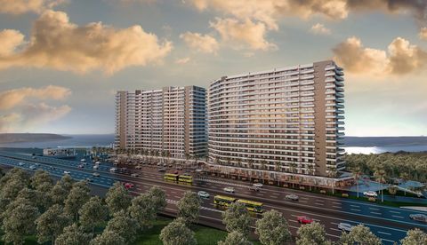 About the project; The project is located in Büyükçekmece. The project, which has a land area of 54,000 m2, consists of 2 blocks with 19 floors. The Project Consisting of 513 Units Also Includes 22 Luxury Villa Stores (Open Shopping Concept). Facilit...