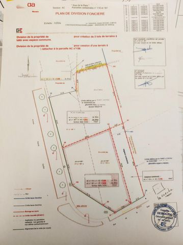 IMMOBILIER NIVERNAIS a le plaisir de vous proposer en exclusivité l'acquisition d'une ou deux parcelles constructibles attenante QUARTIER DE L'HOPITAL sur une surface totale de 1516m2 pour réaliser une implantation d'un immeuble commerciale ou la réa...