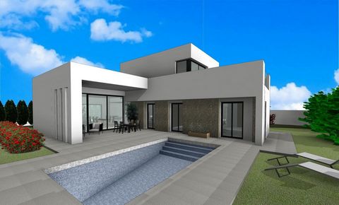 SCHITTERENDE NIEUWBOUW VILLA MET 4 SLAAPKAMERS EN PRIVÉ ZWEMBAD IN PINOSO. ~~Nieuwbouw luxe villa's in Pinoso (Alicante) met verschillende verdelingen in 1 of 2 verdiepingen en 3 of 4 slaapkamers, waar je kunt genieten van idyllisch uitzicht op de be...