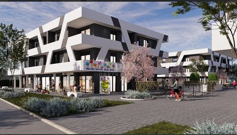 Location: Istarska županija, Pula, Veli vrh. ISTRIA, PULA - Apartment 56.77 m2! NEW CONSTRUCTION A new residential-business settlement is under construction with a total of 10 business premises and 120 apartments, a kindergarten with an attached outd...