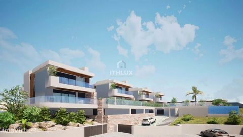 Moradia de Luxo para construção em condomínio privado com vista mar e piscina privativa na Ericeira. A Moradia é composta por: Piso -1: - Garagem de 96m2, com casa de banho e um espaço de arrumos com mais de 35,20m2. Piso 0: - Sala de jantar e de est...