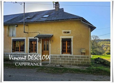Maison à vendre 3 pièces (ARLEUF 58430) terrain 446m²