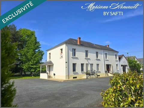 Propriété 240 m² divisée en 3 appartements avec garage sur terrain de 2840 m²