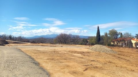 Dpt Pyrénées Orientales (66), à vendre BANYULS DELS ASPRES terrain constructible 250 m² en 3 faces