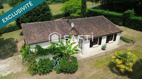Villa traditonnelle de 109 m² plain-pied avec beau jardin et vue.