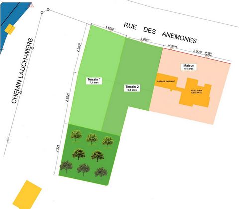 Très belle parcelle 710m² !