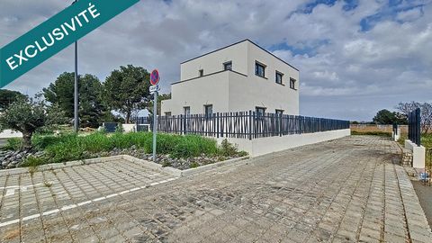 A Vendres villa de 148 m² quatre chambres, garage, piscine sur une parcelle de 627 m²