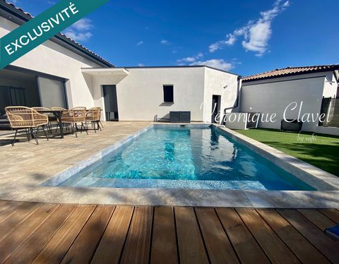 Villa contemporaine de 114m2 posée sur un terrain de 640m2