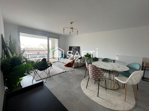 Au coeur de ville T3 livré neuf Pin-Justaret