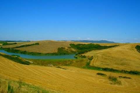 Questa invitante villa sulla Strada Comunale di Montelopio offre un soggiorno confortevole e spazioso nella campagna toscana. Il piano terra comprende un luminoso soggiorno, una cucina a vista con piano cottura e forno, una camera matrimoniale e un b...