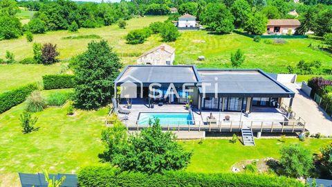 Maison d'architecte sur 2500 m² au calme - piscine chauffée et lumière absolue