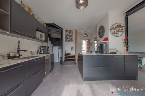COGNIN (73160) : Maison rénovée en 2023 - 3 chambres, garage, cave et jardin