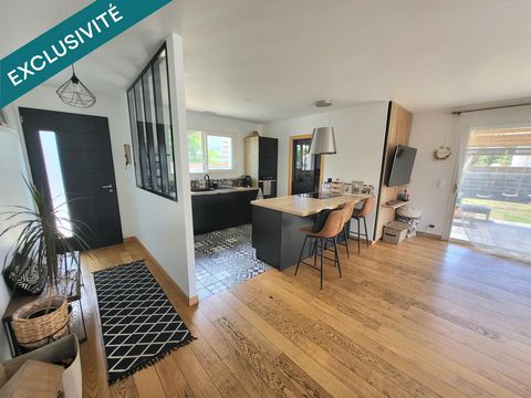 Maison contemporaine 3 chambres au calme avec jardin