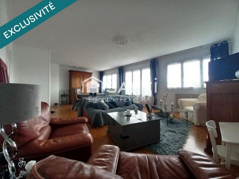 CHATEAUROUX, APPARTEMENT T3 DE 107M² AVEC BALCONS, GARAGE ET CAVE