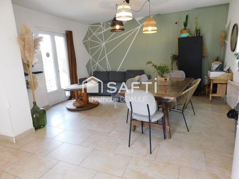 A VENDRE JOLIE MAISON AVEC JARDIN ,SPACIEUSE PIECE DE VIE, 2 chambres 20kms de LAON 9KM DE CREPY et 9 de CRECY SUR SERRE