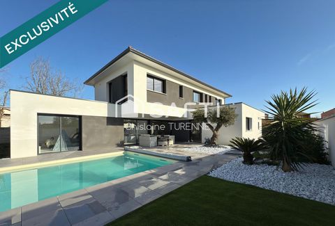 Lumineuse contemporaine 220m2 avec piscine