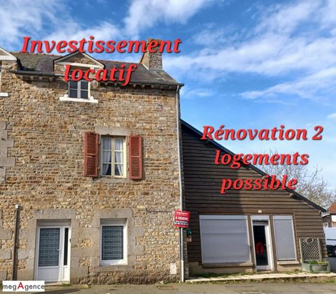 Maison de bourg 4 pièces 91m2 et atelier/garage