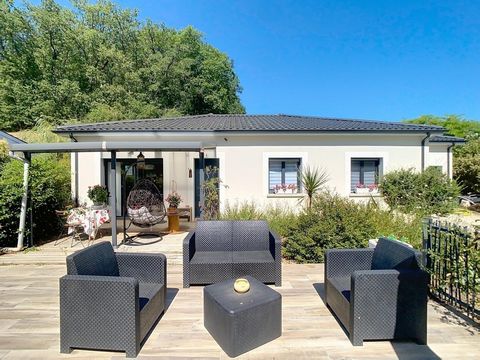 Villa contemporaine avec jardin terrasse et garage