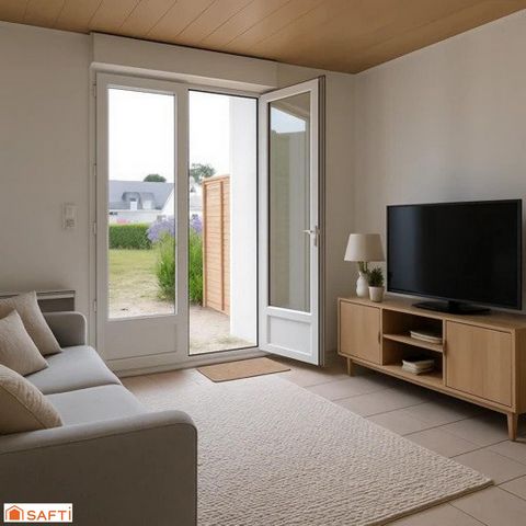 Appartement en duplex avec terrain de vie de plain-pied