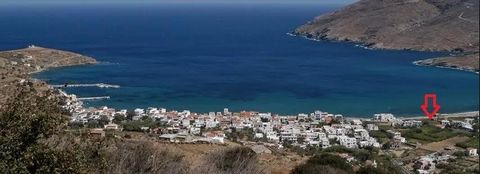 ANDROS, KORTHI. For sale aseafront plot ofland of 346.41 sq.m., even and buildable, within thecity plan, 100 meters from the sea, has unlimited views. It legally builds 258 sq.m. for residential use and 208 sq.m. for tourist / professional use. Price...