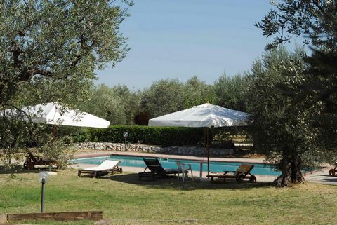 Ihre Ferienwohnung befindet sich in einer authentischen ´Agriturismo´(Landgut/Urlaub auf dem Land) bei dem Dorf Tocco da Casauria in der Italienischen Region Abruzzo. Das Landgut ist von jahrhundertalten Olivenbäumen umgeben mit auf der einen Seite d...