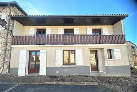 This pretty house of 100m² of living space built on two levels has everything to please. Bright and full of charm, it is ideally located in the heart of the town of Etagnac and therefore close to schools and shops. You will appreciate its large fitte...