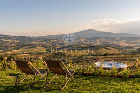 Anyone who chooses 'Il Diamante della Val d'Orcia' is not afraid of 12 km of dirt road, but rather has the desire to enjoy memorable experiences in contact with the exclusive silence and incomparable landscape whose rare beauty is recognised worldwid...