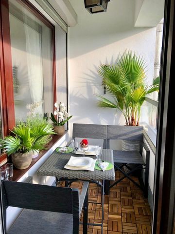 Apartments, stylisch design , high tech. Smart TV /Fritz Box /Internet Vodafone Provider . American Style Two Side fridge in full equipped kitchen and Nespresso Maschine. Nice Loggia balcony with a wonderful garden view quite and sunny . Two sleeping...