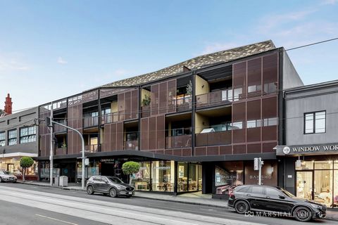 Experience the perfect blend of functionality and beauty with this exquisite three-bedroom, two-bathroom apartment, complete with a terrace and secure parking for two vehicles, situated in the boutique Chronicle building. Nestled towards the rear for...