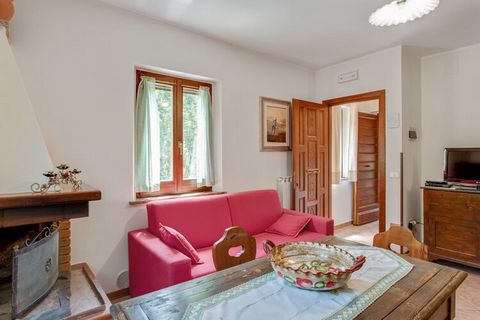 This holiday home in Assisi has 2 bedrooms and hosts a family of 5 with children. It features a shared swimming pool and table football. A vacation surrounded by nature is what you will get here. There is a forest at 2 km for tranquil walks. You can ...