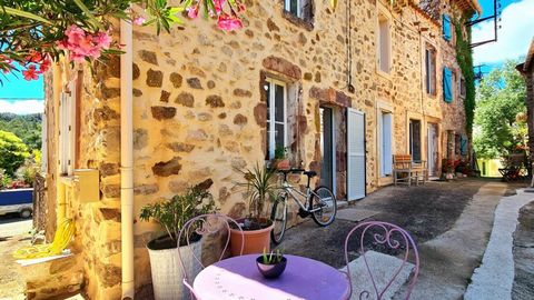 Pleasant hamlet with a delicious restaurant right in the heart of nature, located at only 5 minutes from Saint-Chinian (village with all shops and a great market twice a week), at 5 minutes from Assignan (nice village with several restaurants) and at...