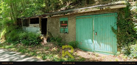 Real estate listing: Rare opportunity in the heart of the Montagne Noire: 28 m² shed on a wooded plot of 2759 m². Characteristics: - Shed area: 28 m² on the ground - Total land area: 2759 m², surrounded by lush wooded vegetation - Location: Nestled i...