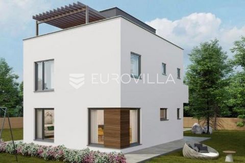 Zagreb, Remete, a newly built house in the Rohbau phase, which covers the basement, ground floor and first floor. The house is planned for three floors, in the basement part: living room with dining room and kitchen and bathroom, on the first floor t...