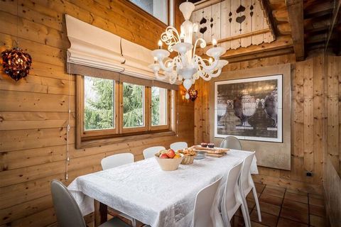 Chalet Brioche to piękna posiadłość. Drewniane, elegancko urządzone wnętrze o tradycyjnym alpejskim stylu zanurza Cię w przytulnej i ciepłej atmosferze. Wejście do domku znajduje się na parterze, gdzie znajdują się dwie pierwsze z czterech sypialni, ...