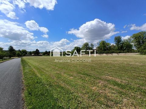 Terrain constructible et viabilisé