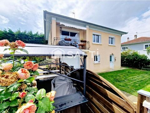 Maison familiale clôturée sans vis-à-vis, proche commodités à pied