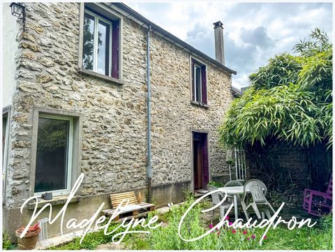 Maison en pierre de 4 chambres avec jardin au bord de la Juine, en plein cur de Janville-sur-Juine."