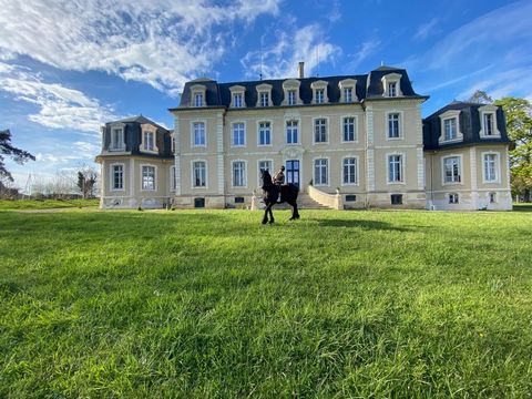 Dpt Allier (03), à vendre CHAZEMAIS chateau de 730m² habitable néo-classique plus dépendances et terrain de 16 ha