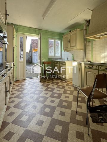 Une maison de bourg à rénover avec un gros potentiel d'opportunités de projets