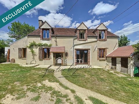 Maison en pierres, jardin et grange proche Longueville