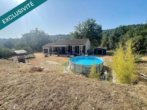 La Roque, maison plain-pied sur terrain de 1700m²