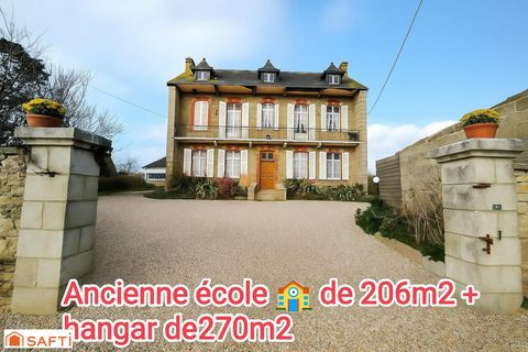 ANCIENNE ECOLE PLUS UN HANGAR DE 277M² PLUS DEPENDANCE