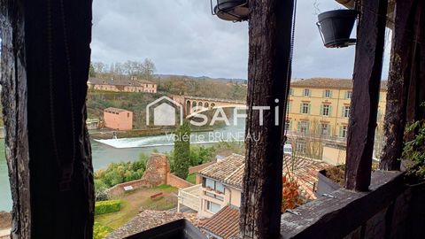 Maison d’exception au cœur du centre historique de Gaillac – 190 m² - Vue panoramique