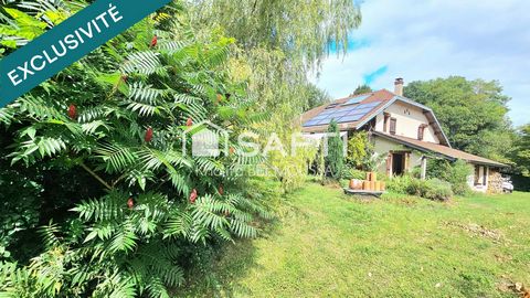 Maison de caractère avec dépendance aménagée, piscine, puits et terrain de 1,2 hectare – Belmont-Luthézieu (01260)